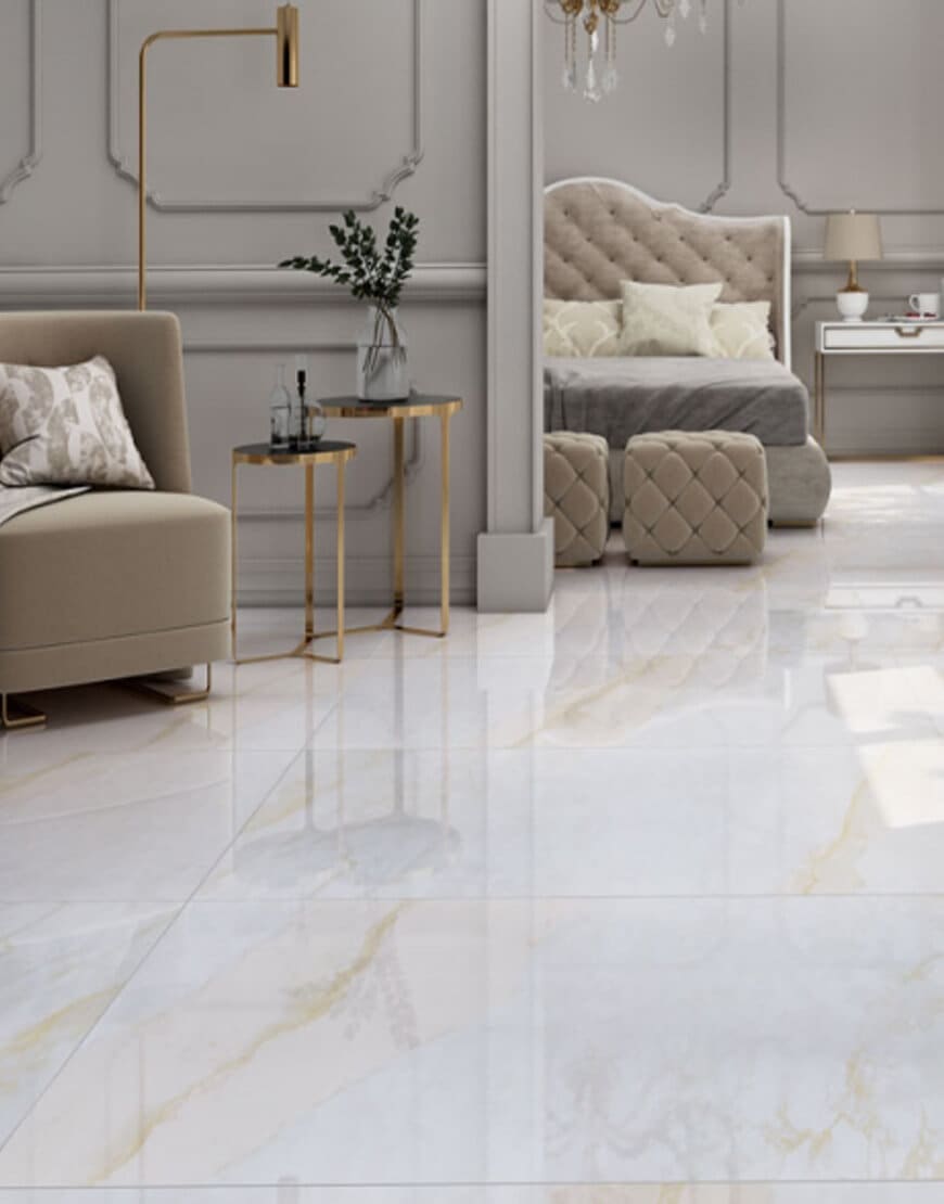 تصویر 1 از سرامیک طرح سنگ یزد مناسب محیط های پرتردد